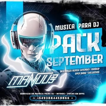 Mannuu Dj - Pack Septiembre (2023) - Descarga Directa