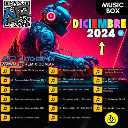 MusicBox - Diciembre - Cibermusika (2024) - Descargar Gratis