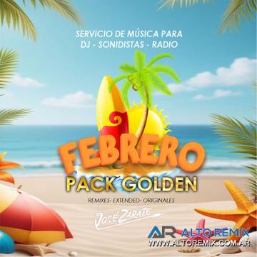 Dj Jose Zarate - Pack Golden (Febrero 2026) - Pack en Venta