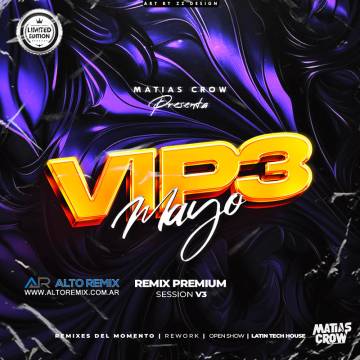 Matias Crow - Remixes Premium Vip 3 (2023) - Descarga Directa