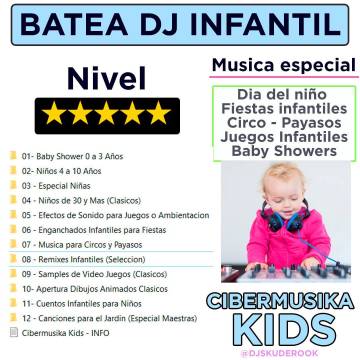 Cibermusika Kids - Batea Dj Infantil - Descargar Gratis